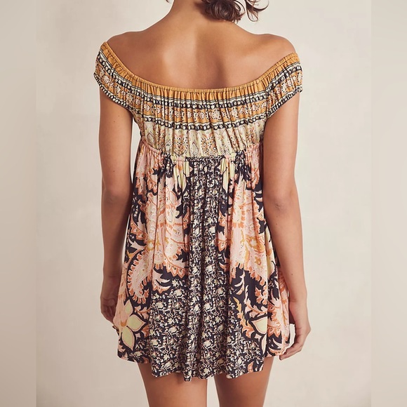 NWT Free People Bali Mariposa Mini Slip Dress - Picture 2 of 4